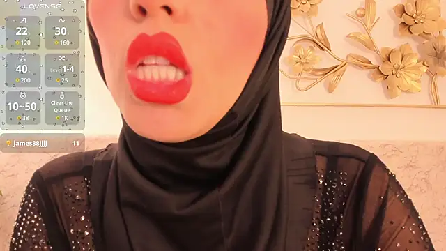 Snapshot of hanajameela chatting on March 7, 2025, 11:40 am hanajameela online show from March 7, 2025, 11:40 am