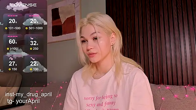 MyApril online show from September 27, 2025, 3:01 am