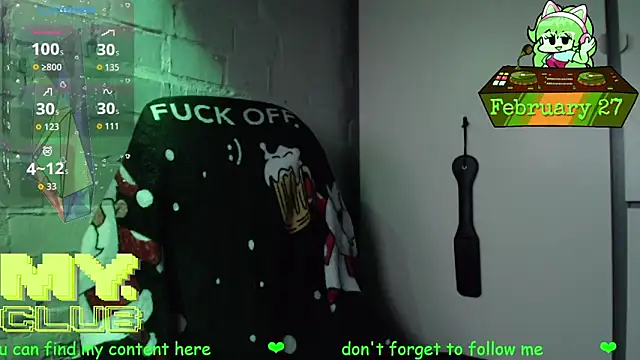 Witch Emma online show from February 27, 2026, 8:36 am