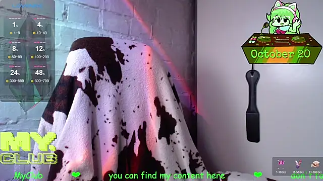 Witch Emma online show from October 20, 2025, 7:58 pm