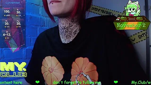 Witch Emma online show from November 2, 2025, 10:09 am