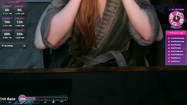 Snapshot of ArtofSweet chatting on November 8, 2025, 7:39 pm ArtofSweet online show from November 8, 2025, 7:39 pm