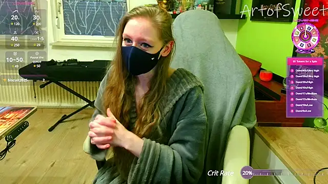 Snapshot of ArtofSweet chatting on March 15, 2025, 5:26 pm ArtofSweet online show from March 15, 2025, 5:26 pm