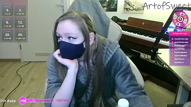 ArtofSweet online show from February 5, 2026, 9:21 pm