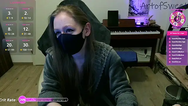 Snapshot of ArtofSweet chatting on September 13, 2025, 7:14 pm ArtofSweet online show from September 13, 2025, 7:14 pm