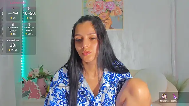 Snapshot of Sarabecker chatting on July 18, 2026, 8:45 am Sarabecker online show from July 18, 2026, 8:45 am