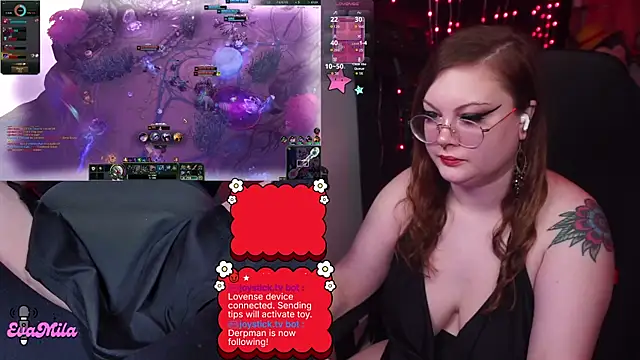 evamila online show from February 25, 2026, 6:41 pm