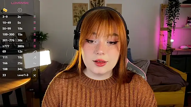 Sofy Benson online show from February 14, 2026, 1:11 pm