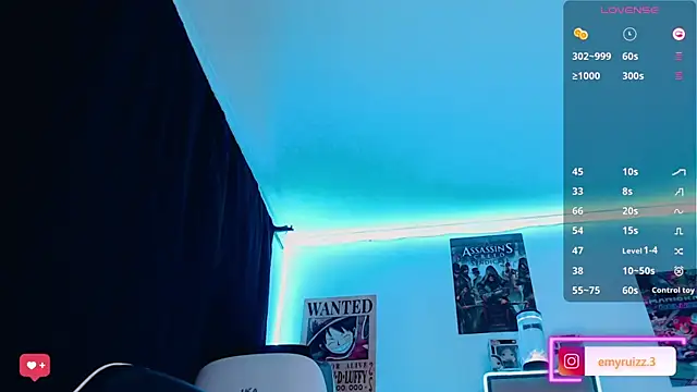 Emmy Ruiz online show from February 19, 2025, 9:47 pm