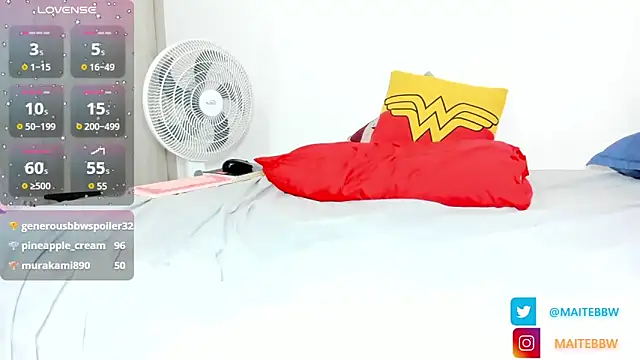 maite xxx online show from February 16, 2025, 12:21 pm