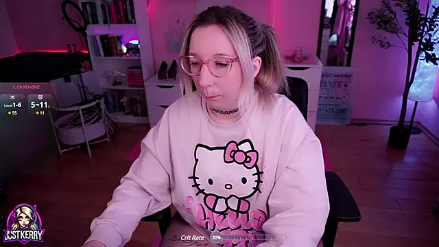 Snapshot of JustKerry chatting on March 6, 2025, 9:03 am JustKerry online show from March 6, 2025, 9:03 am