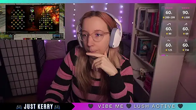 Snapshot of JustKerry chatting on September 15, 2025, 9:32 am JustKerry online show from September 15, 2025, 9:32 am