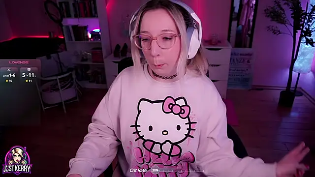 Snapshot of JustKerry chatting on March 7, 2025, 9:18 am JustKerry online show from March 7, 2025, 9:18 am