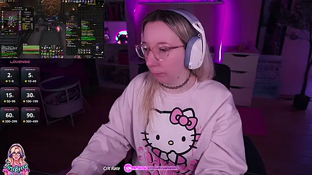 Snapshot of JustKerry chatting on February 12, 2025, 9:42 am JustKerry online show from February 12, 2025, 9:42 am