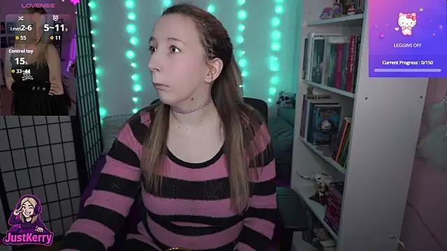 Snapshot of JustKerry chatting on September 30, 2025, 8:09 am JustKerry online show from September 30, 2025, 8:09 am