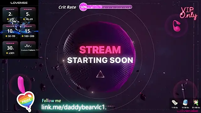 DaddybearVLC online show from January 10, 2026, 2:23 pm