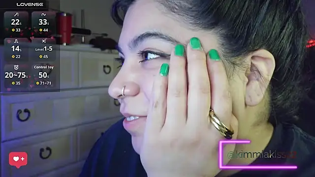 kimmiakiss22 online show from March 2, 2026, 7:15 am