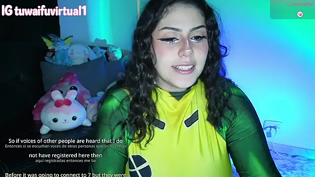 Snapshot of TuWaifuVirtual1 chatting on October 7, 2025, 12:22 am TuWaifuVirtual1 online show from October 7, 2025, 12:22 am