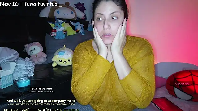 Snapshot of TuWaifuVirtual1 chatting on November 20, 2025, 11:25 pm TuWaifuVirtual1 online show from November 20, 2025, 11:25 pm