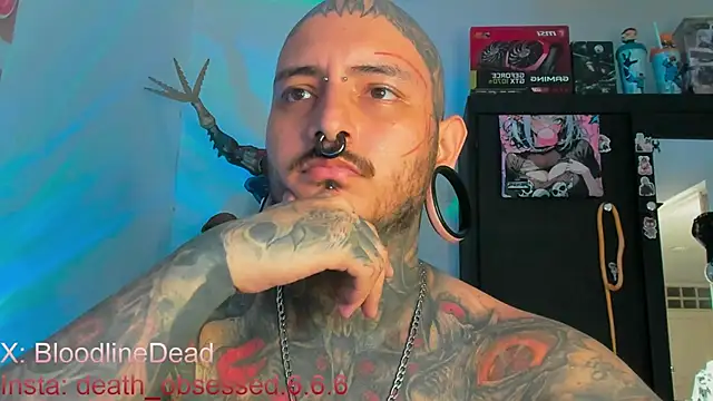 DEATHINK666XX online show from September 22, 2025, 7:42 pm