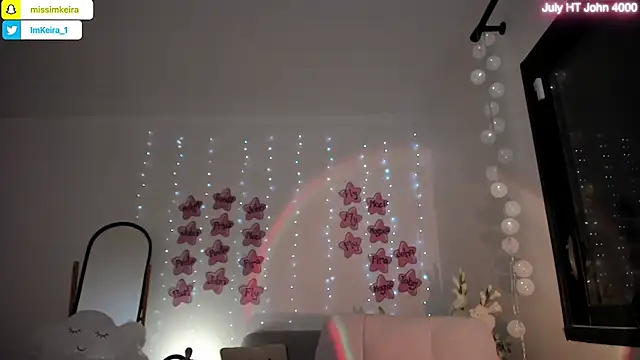 ImKeira online show from July 2, 2026, 7:53 pm