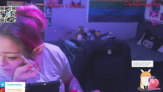 DarkBunnyPlay online show from September 14, 2025, 8:04 am