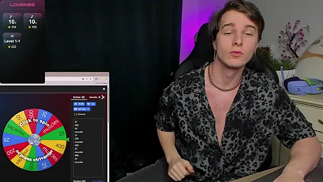 Snapshot of Vincent_Strong chatting on October 24, 2025, 1:10 pm Vincent Strong online show from October 24, 2025, 1:10 pm