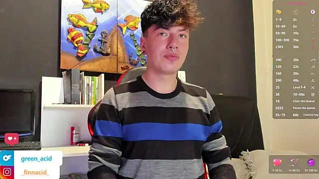 Green acid01 online show from April 14, 2026, 10:15 pm