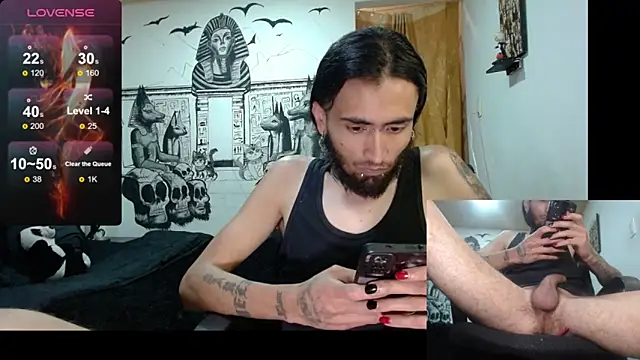 Snapshot of daimon_rockkk chatting on March 11, 2025, 6:30 am daimon rockkk online show from March 11, 2025, 6:30 am