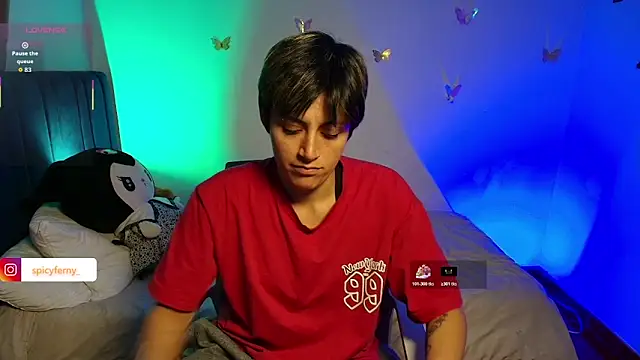 9 Fernanda 9 online show from February 16, 2026, 1:15 am