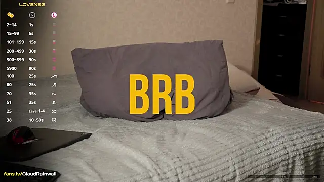 ClaudRainwall online show from January 11, 2026, 9:00 pm