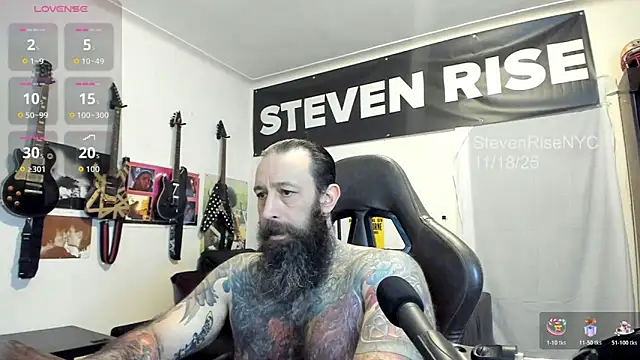 StevenRiseNYC online show from November 19, 2025, 12:32 am