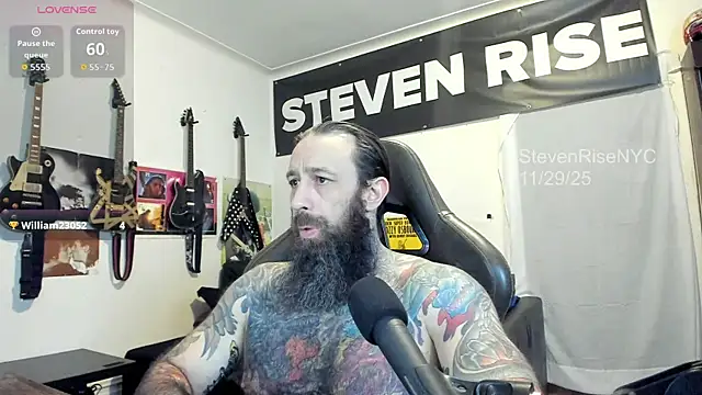 StevenRiseNYC online show from November 30, 2025, 12:55 am