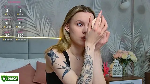 AmaliaBell online show from March 3, 2025, 1:12 pm